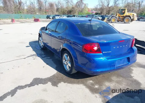2013 Dodge Avenger Se z USA, uszkodzony, nr VIN 1C3CDZAB6DN653869